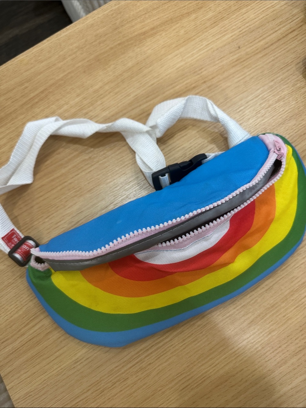 Rainbow Blue Cooler Fanny pack Belt Bag - Unbranded